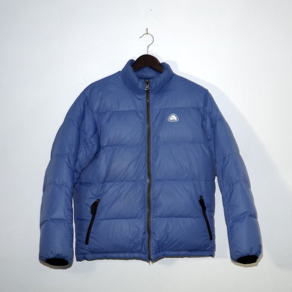 Vintage Nike ACG Baby Blue Reversible Puffer Bubble Goose Down Jacket Mens Large